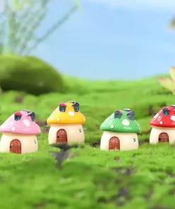 Nhà nấm xinh xắn trang trí