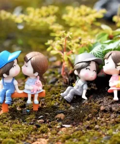 mô hình cặp đôi mini decor