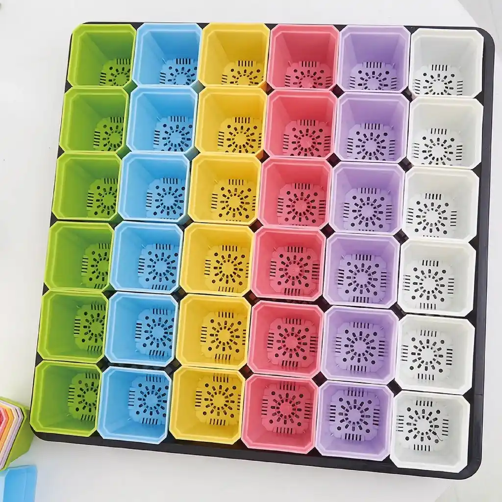 Chậu nhựa mini tiện lợi | Senda Garden - Ảnh 3