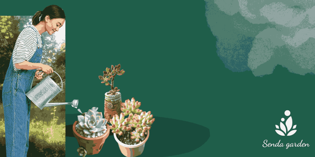 Banner Senda Garden – Chuyên cung cấp sen đá, chậu và vật trang trí thiên nhiên