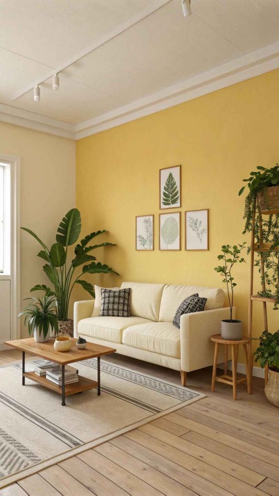 Tone vàng kem là xu hướng decor mùa hè mang đến vẻ ấm áp, thanh lịch và tạo cảm giác hài hòa cho không gian sống hiện đại
